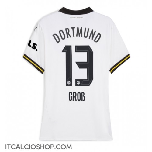Borussia Dortmund Pascal Gross #13 Terza Maglia Femmina 2024-25 Manica Corta